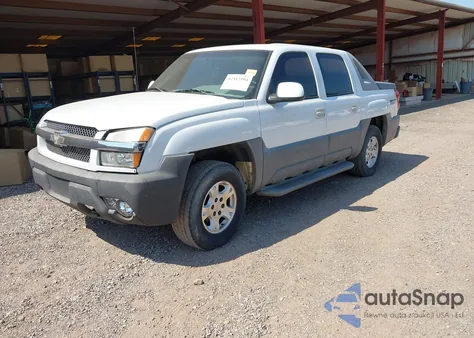 2002 Chevrolet Avalanche 1500 z USA, uszkodzony, nr VIN 3GNEC13T02G185665